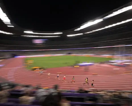 International Athletics Competition: Thrilling Night Featuring One-Lap Races, Half-Lap Heats and More